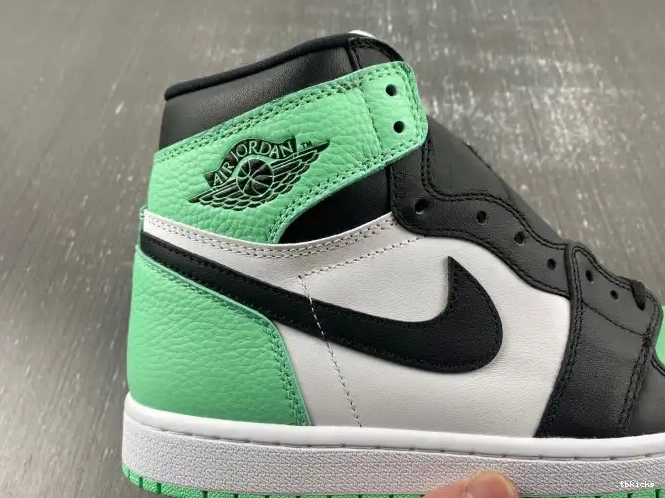 Rep TBK Green Jordan OG Air High Glow 1 DZ5485-130 0429